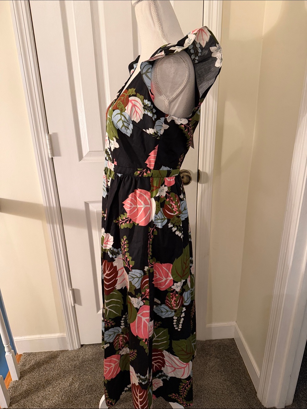 Boden Frill Sleeve Maxi Dress NWT! - Picture 7 of 9